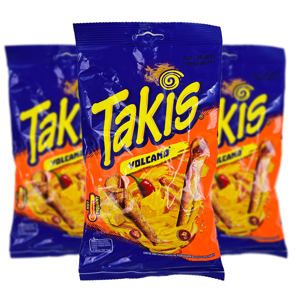 takis felfeli چیپس تند با طعم چیلی و پنیر تاکیز (takis) 100 گرم - Image 1